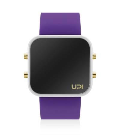UPWATCH LED GWHITE&PURPLE