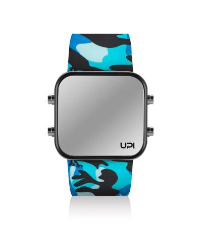UPWATCH LED MINI BLACK&BLUE CAMOUFLAGE