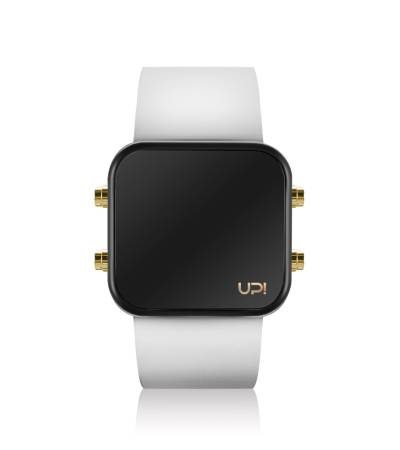 UPWATCH LED MINI GOLD BLACK&WHITE