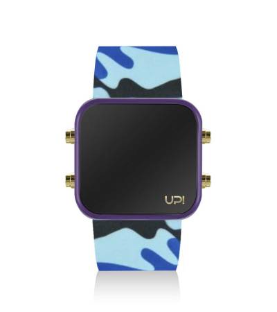 UPWATCH LED MINI GOLD PURPLE BLUE CAMOUFLAGE