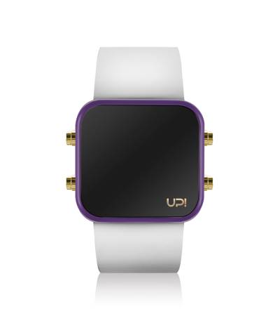 UPWATCH LED MINI GOLD PURPLE&WHITE