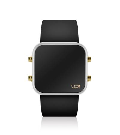 UPWATCH LED MINI GOLD WHITE&BLACK