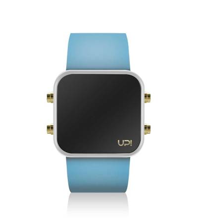 UPWATCH LED MINI GOLD WHITE TURQUOISE