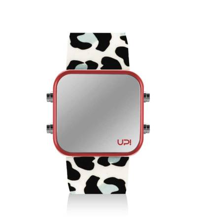 UPWATCH LED MINI RED BLUE LEOPARD