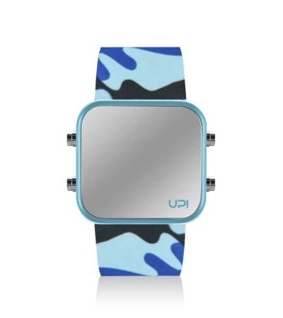 UPWATCH LED MINI TURQUOISE BLUE CAMOUFLAGE