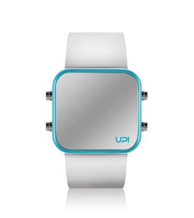UPWATCH LED MINI TURQUOISE&WHITE