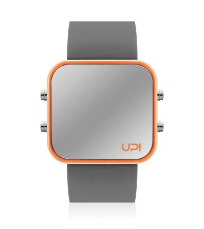 UPWATCH LED ORANGE&GREY