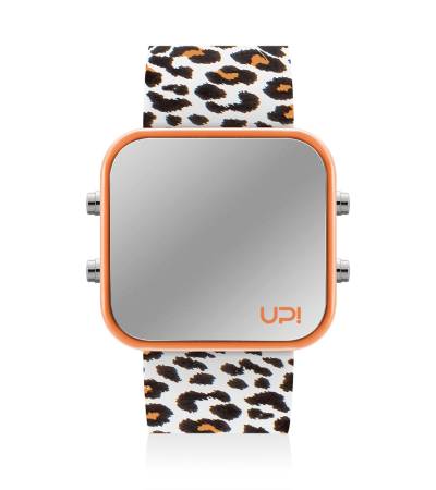 UPWATCH LED ORANGE&LEOPARD