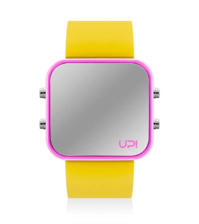 UPWATCH LED PINK&YELLOW
