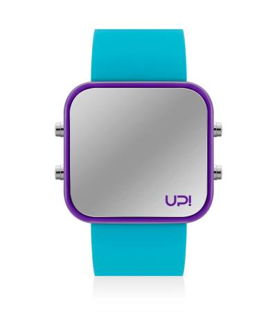 UPWATCH LED PURPLE&TURQUOISE
