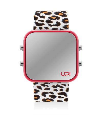 UPWATCH LED RED&LEOPARD