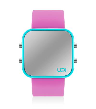UPWATCH LED TURQUOISE&PINK