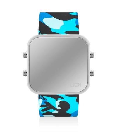 UPWATCH LED WHITE&BLUE CAMOUFLAGE