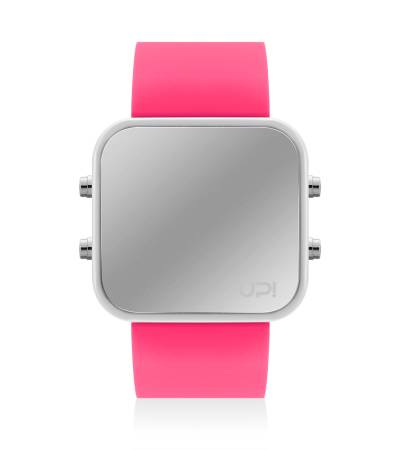 UPWATCH LED WHITE&NPINK