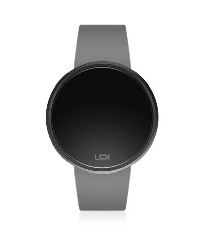 UPWATCH ROUND BLACK&GREY