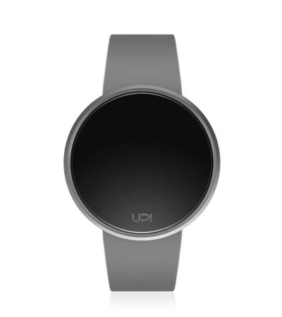 UPWATCH ROUND SILVER&GREY
