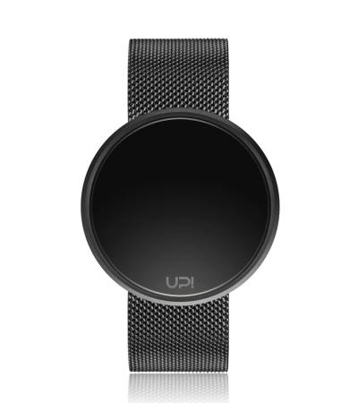 UPWATCH ROUND STEEL BLACK
