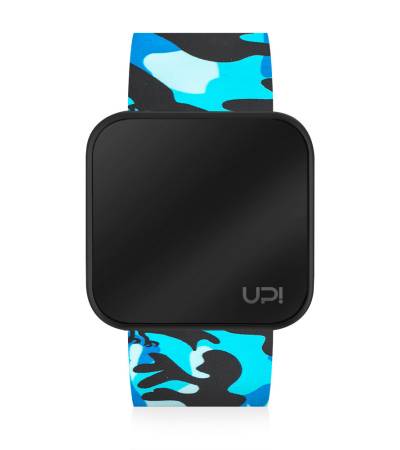 UPWATCH TOUCH BLACK&BLUE CAMOUFLAGE+