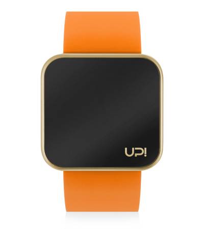 UPWATCH TOUCH MATTE GOLD&ORANGE +