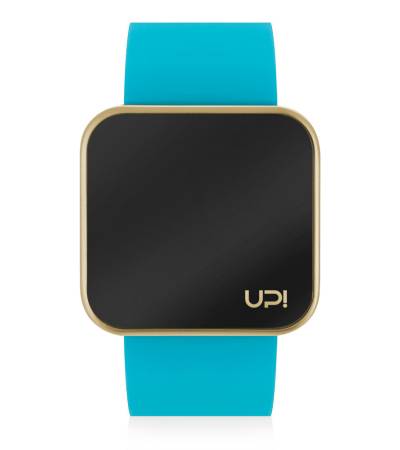 UPWATCH TOUCH MATTE GOLD&TURQUOISE +