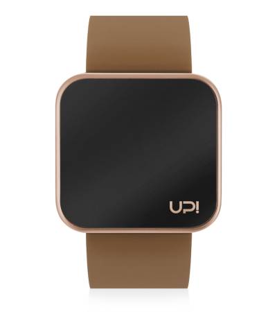 UPWATCH TOUCH MATTE ROSE&BROWN