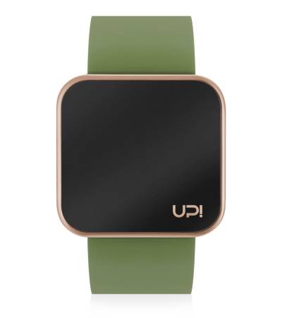 UPWATCH TOUCH MATTE ROSE&GREEN