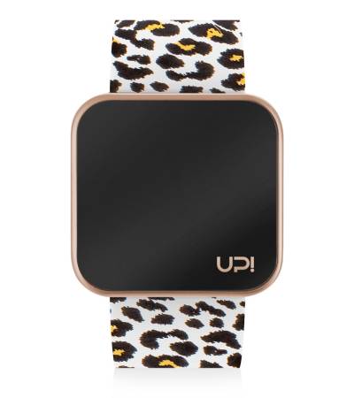 UPWATCH TOUCH MATTE ROSE&LEOPARD