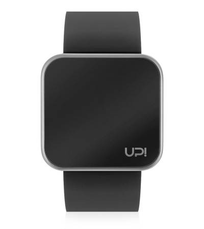 UPWATCH TOUCH MATTE SILVER&BLACK