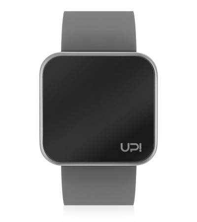 UPWATCH TOUCH MATTE SILVER&GREY