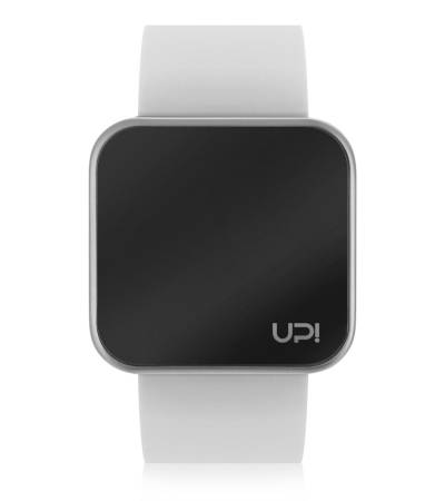 UPWATCH TOUCH MATTE SILVER&WHITE