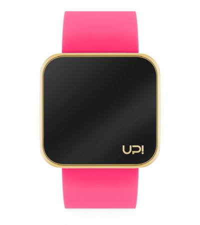 UPWATCH TOUCH SHINY GOLD&NPINK +