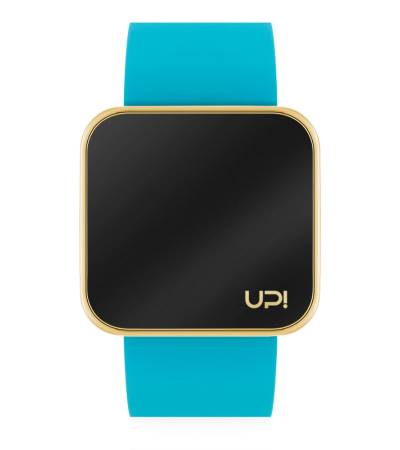 UPWATCH TOUCH SHINY GOLD&TURQUOISE +