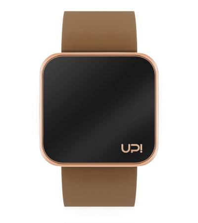 UPWATCH TOUCH SHINY ROSE&BROWN +