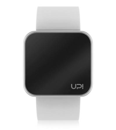 UPWATCH TOUCH SHINY SILVER&WHITE