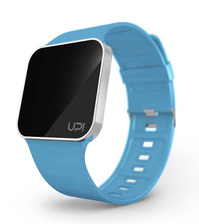 UPWATCH UPGRADE MATTE SILVER&TURQUOISE