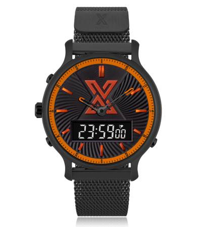 X WATCH DB BLACK&ORANGE