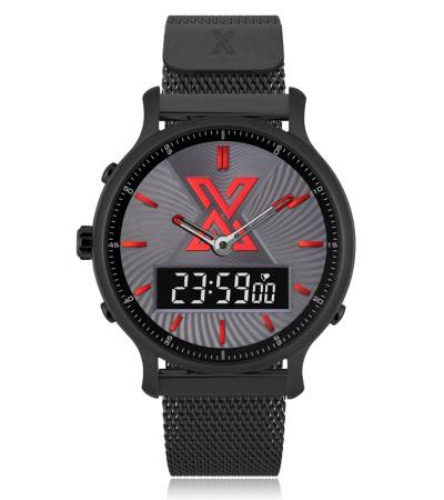 X WATCH DB BLACK&RED