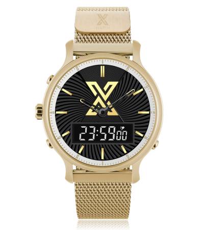 X WATCH DB GOLD&BLACK