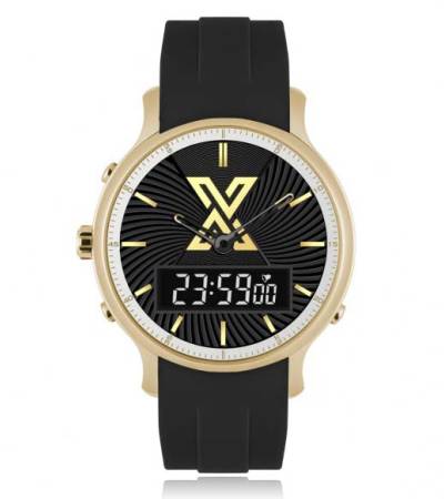 X WATCH DB GOLD BLACK