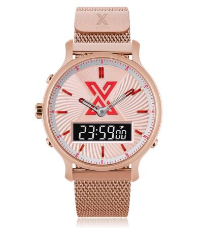 X WATCH DB ROSE&RED