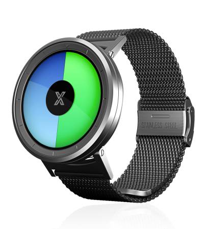 X WATCH GUN METAL