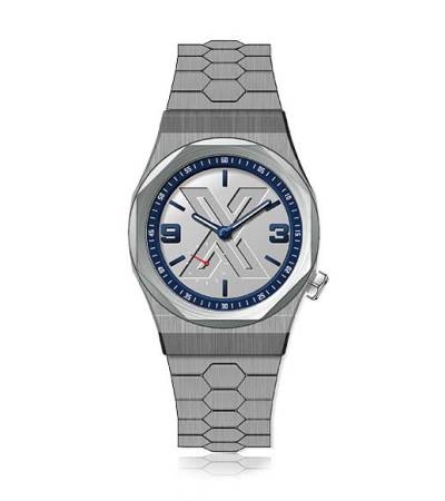 X WATCH X-E SILVER BLUE