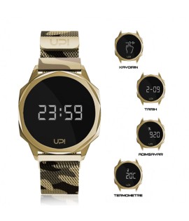 UPWATCH ICON GOLD CAMOUFLAGE LOOP BAND  +