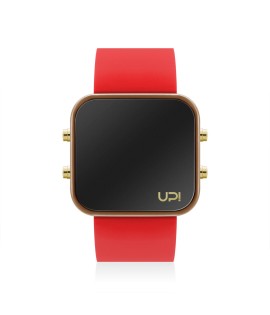 UPWATCH LED GBROWN&RED