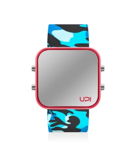 UPWATCH LED RED& BLUE CAMOUFLAGE