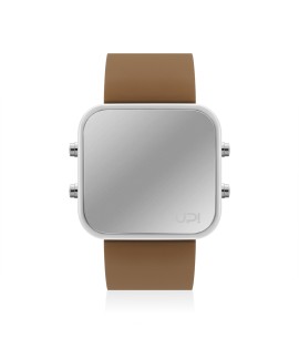 UPWATCH LED WHITE&BROWN