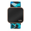 UPWATCH TOUCH MATTE ROSE&BLUE CAMOUFLAGE