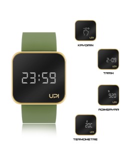 UPWATCH TOUCH SHINY GOLD&GREEN +
