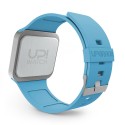 UPWATCH UPGRADE MATTE SILVER&TURQUOISE